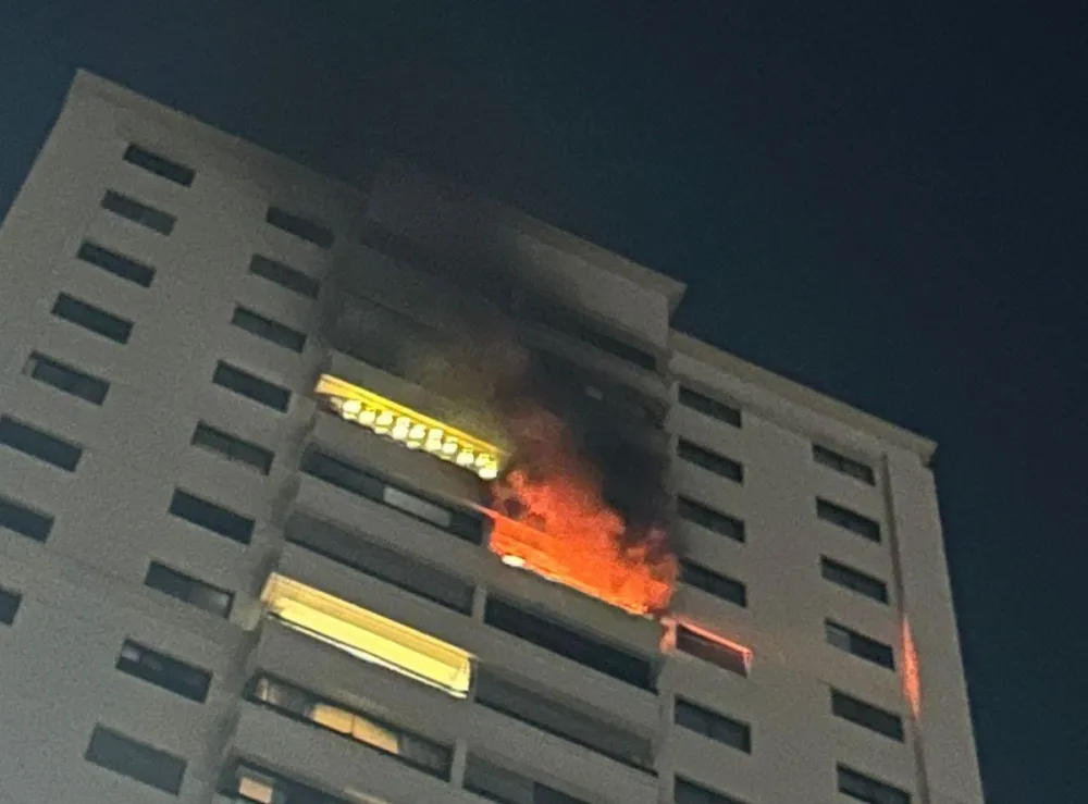 Incêndio em apartamento assusta moradores do Monte Castelo, em Teresina