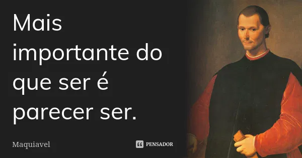 Força revelando fraquezas?