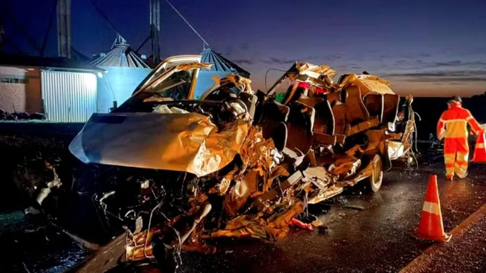 Morte na BR-386: colisão brutal deixa 5 mortos e 4 feridos no Rio Grande do Sul