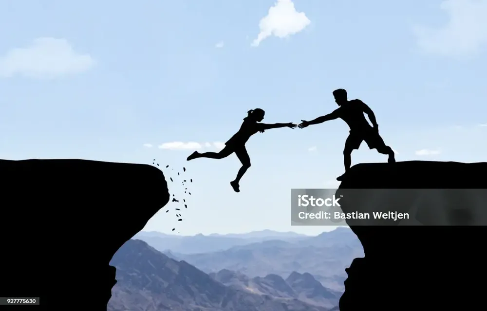 Estão soltando as mãos?