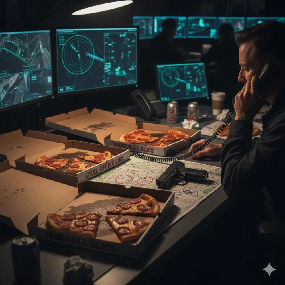 Pizza vira sinal de alerta no Pentágono em noites de operação militar