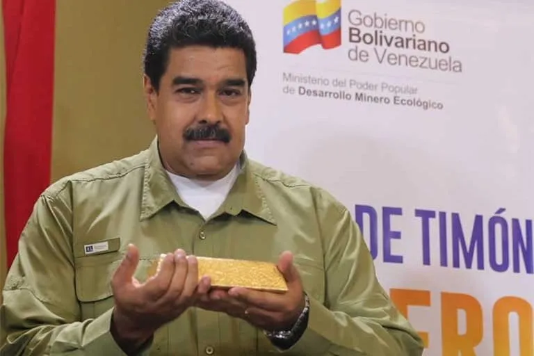 Venezuela enviou mais de US$ 5 bilhões em ouro à Suíça sob governo Maduro