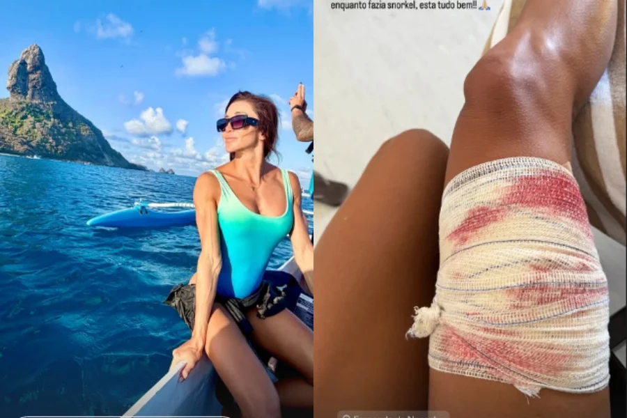 Mergulho em Fernando de Noronha termina em susto