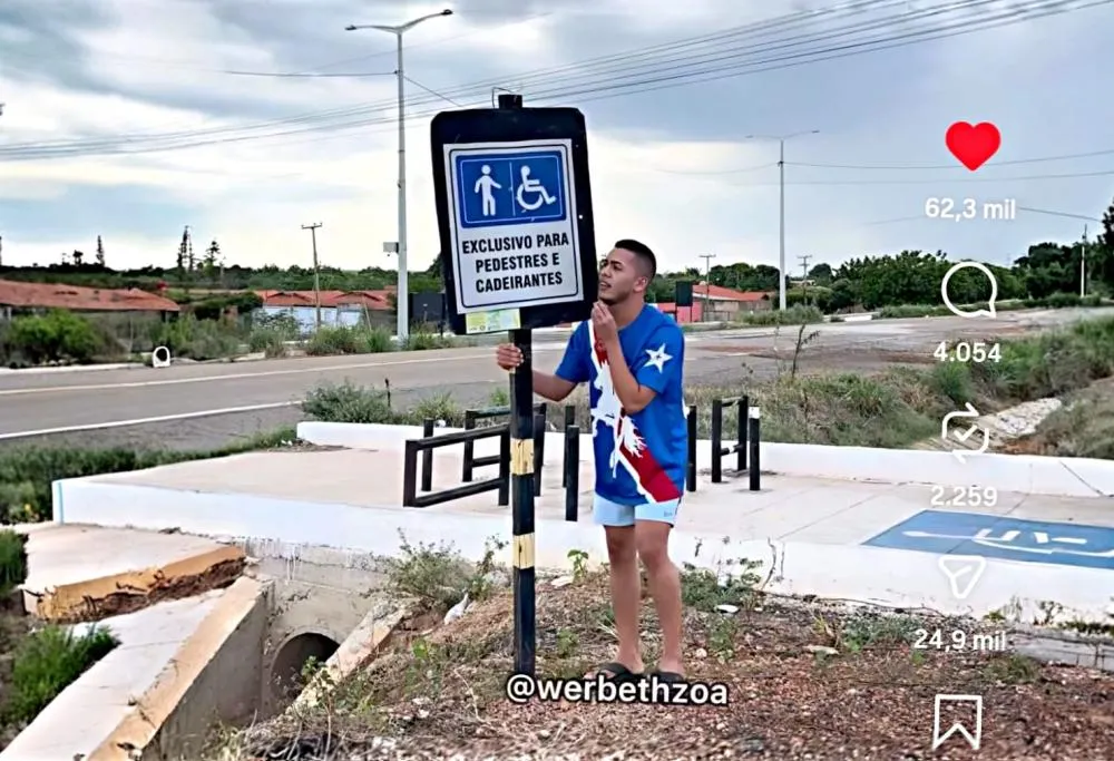 Rampa para lugar nenhum: o humor que escancarou o absurdo da engenharia pública em Piripiri