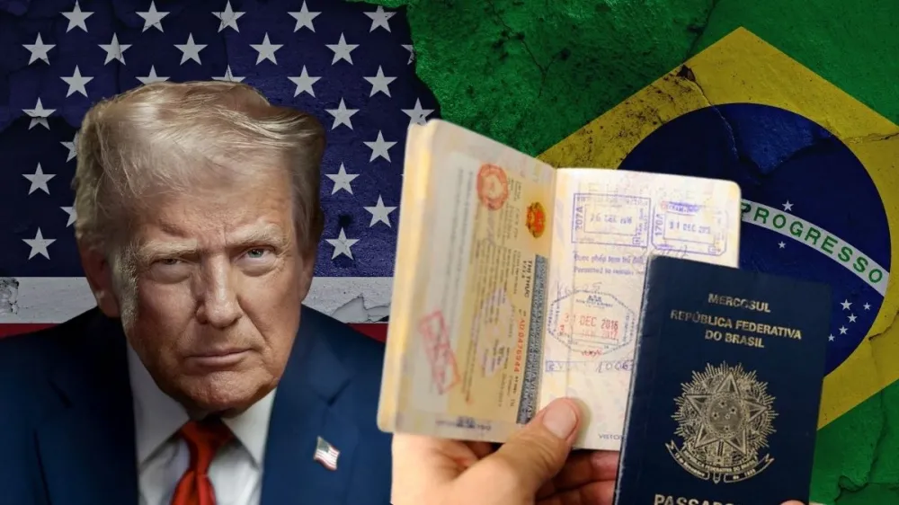 EUA travam vistos de imigração e Brasil entra na lista
