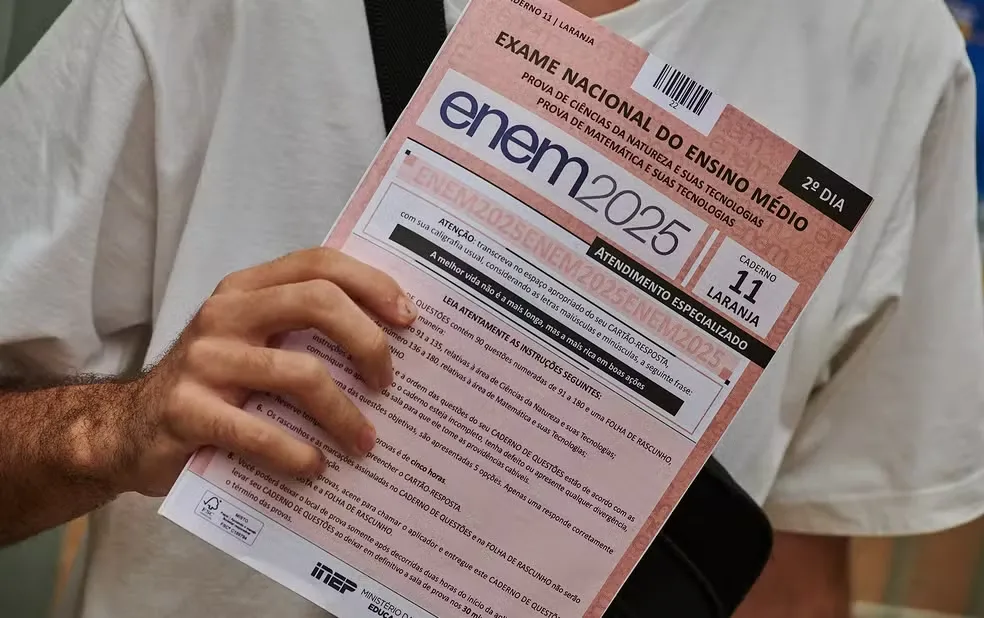 MEC divulga notas individuais do Enem 2025; veja como consultar