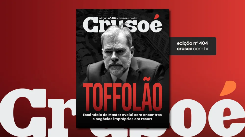 Revista Crusoé - capa da semana: Toffolão
