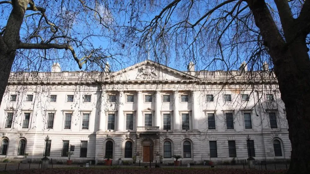 Royal Mint Court, onde será alocada a “megaembaixada” da China em Londres, capital da Inglaterra - Foto: Reprodução