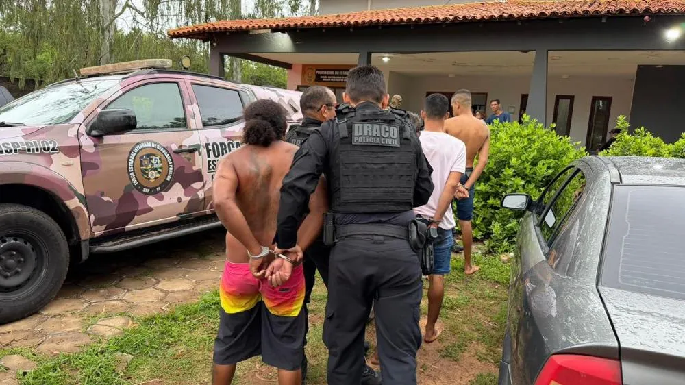 SSP prende suspeitos de tráfico de drogas no sul do Piauí