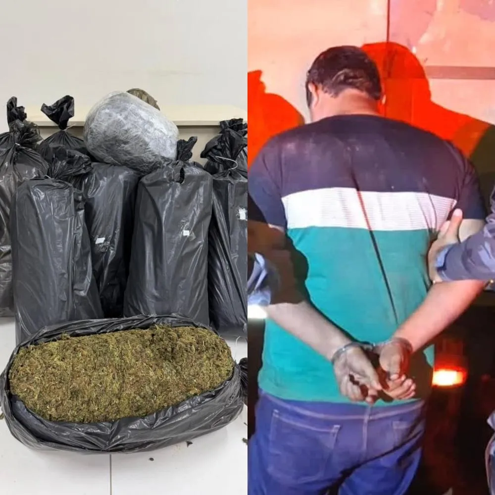 Homem é detido ao transportar mais de 120 kg de maconha em rodovia do Sul do Piauí