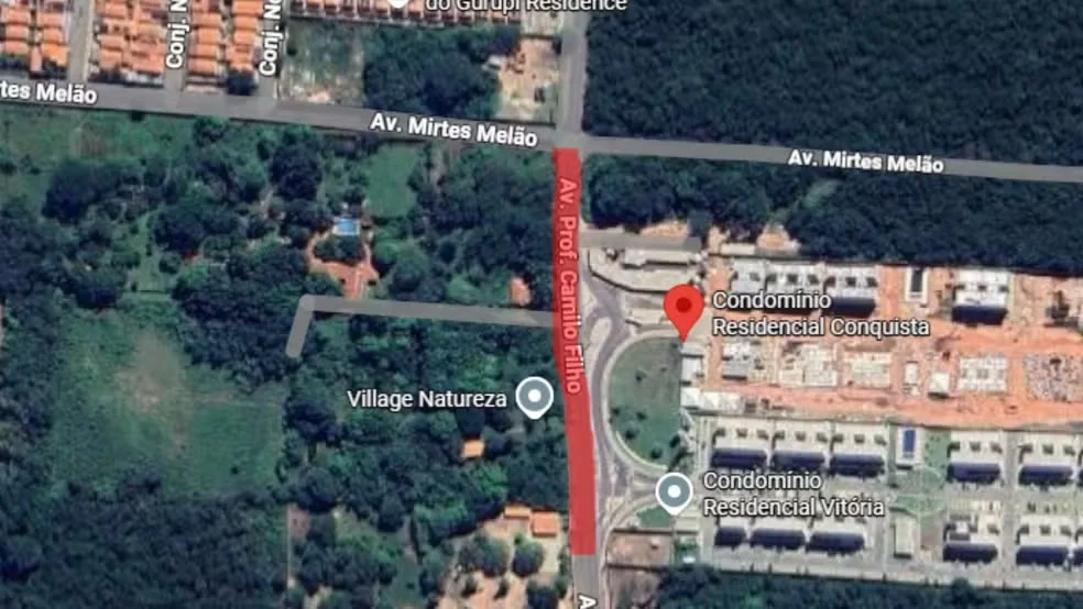 Obras interditam parcialmente a Professor Camilo Filho até 11 de fevereiro