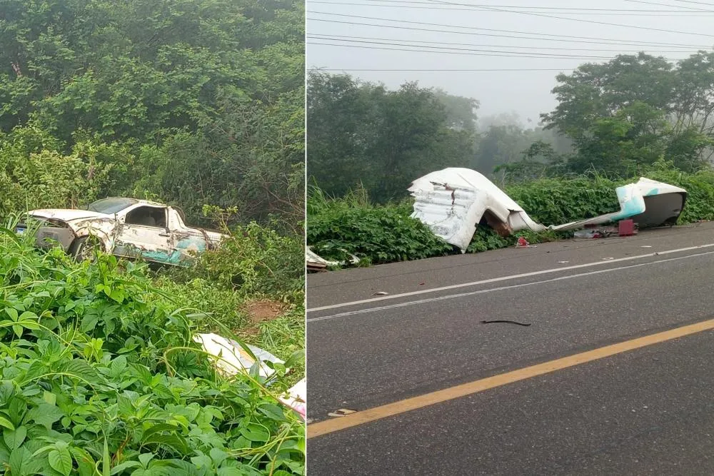 Idosa de 84 anos morre após acidente na BR-135, em Cristino Castro