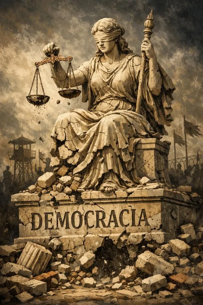 A democracia não cai de uma vez, ela se desgasta