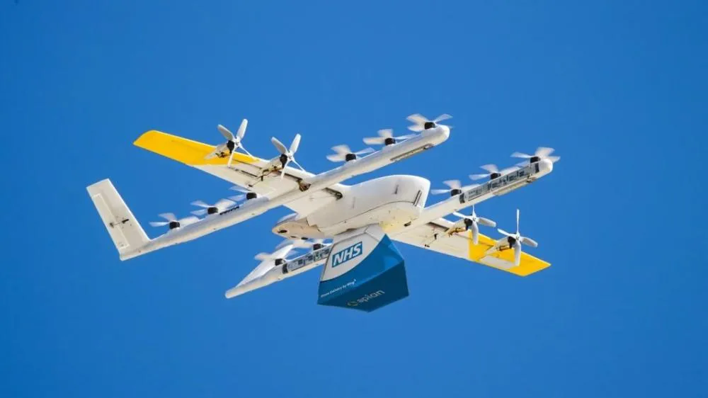 Drones vão transportar sangue de pacientes de hospitais no Reino Unido