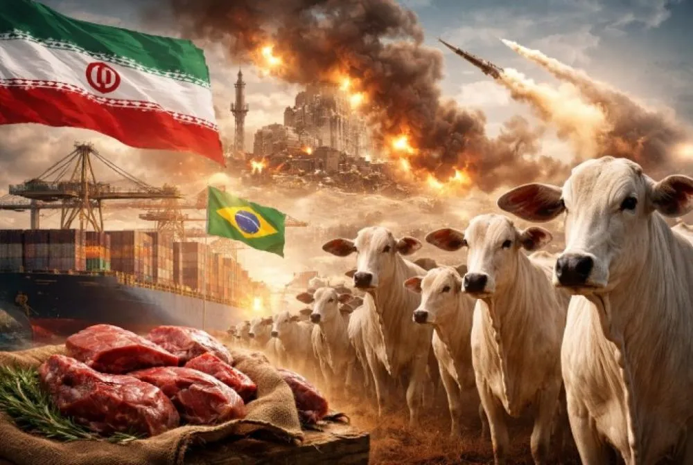 Guerra no Irã ameaça exportações brasileiras e coloca em risco mercado bilionário de carne halal