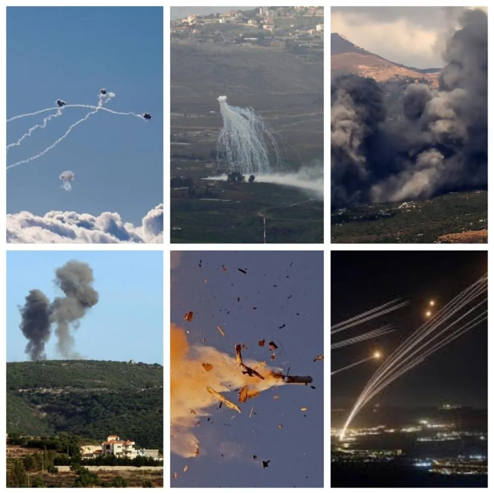 Escalada de tensão: Israel fecha espaço aéreo sob intenso ataque do Hezbollah