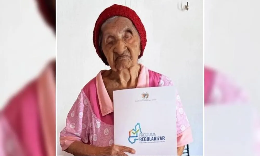 Após mais de 55 anos de espera, dona Maria de Jesus conquista sonho da casa própria legalizada aos 112 Anos