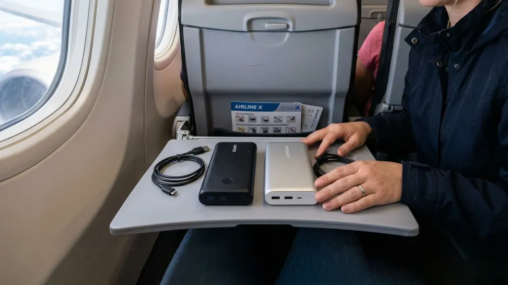 Uso de power bank é proibido durante voos; nova regra internacional acende alerta na aviação