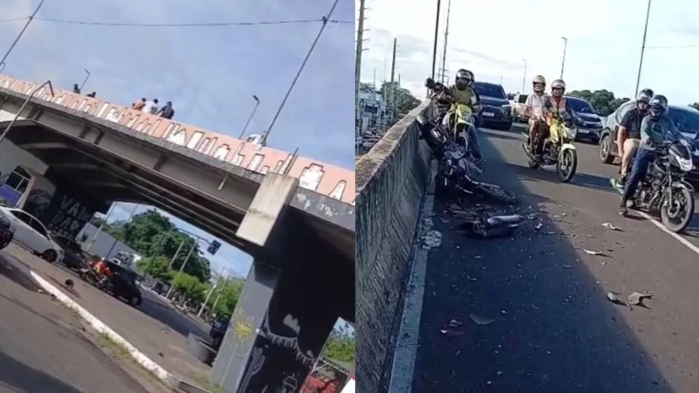 Homem cai de viaduto em Teresina e acidente será investigado