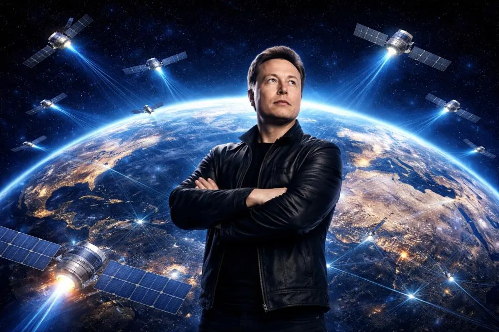 Supremacia no espaço: Musk e EUA dominam a órbita terrestre