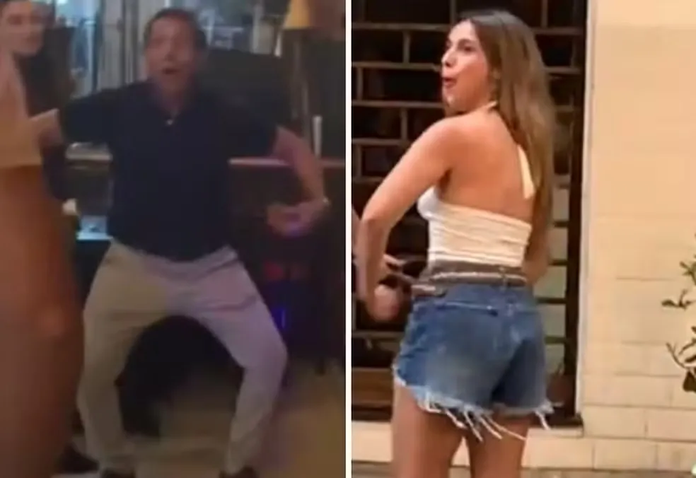 Influenciadora repudia atitude do pai após vídeo com gesto racista viralizar