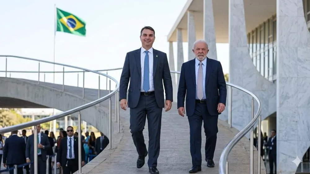 O abalo no Planalto: crescimento de Flávio Bolsonaro provoca terremoto psicológico no governo Lula