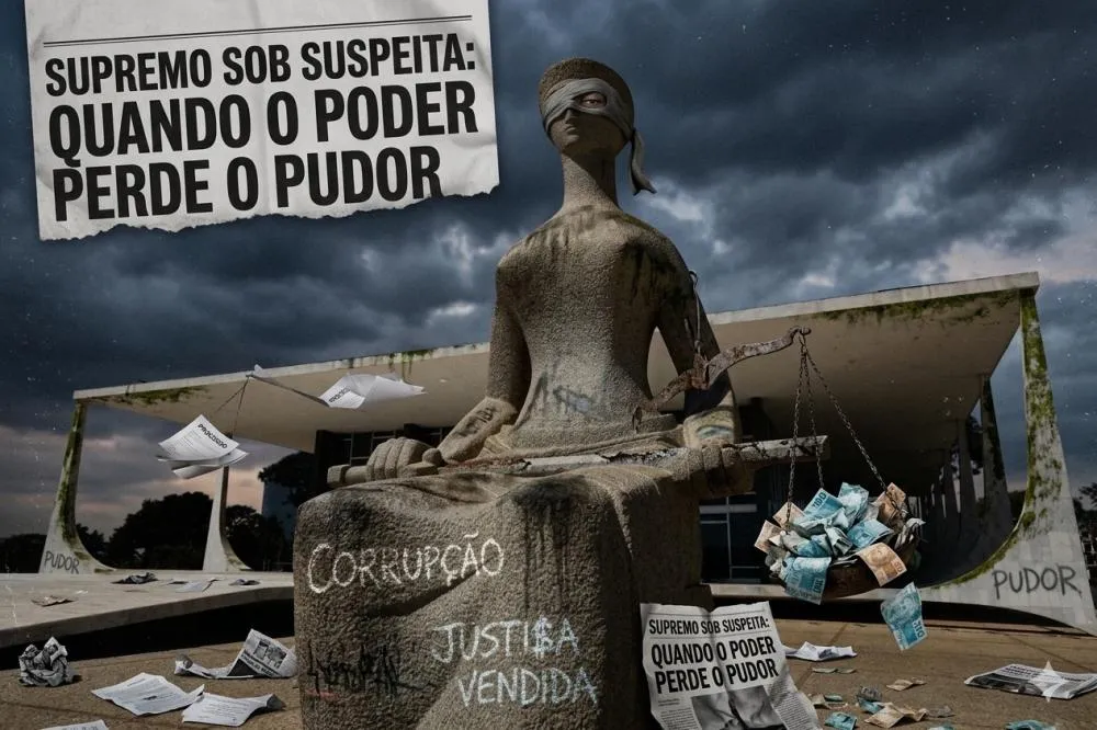 O Supremo sob suspeita: quando o poder perde o pudor