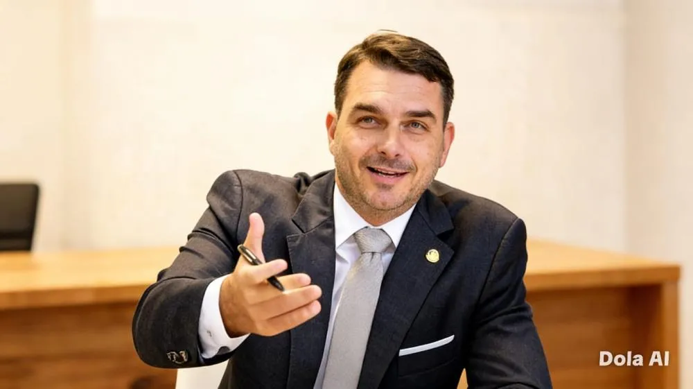 Flávio Bolsonaro aparece à frente de Lula e acende alerta no Planalto
