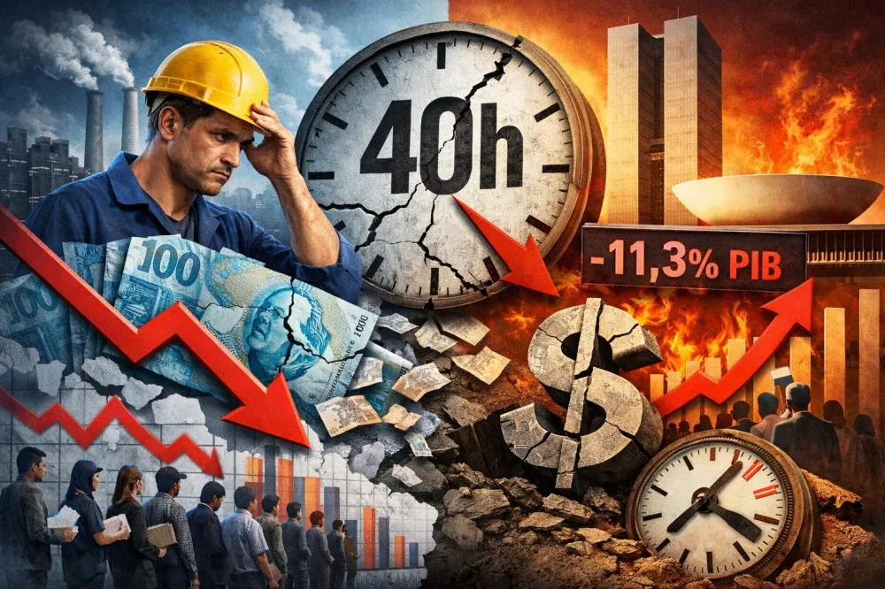 Indústria reage e alerta: reduzir jornada pode custar R$ 267 bilhões e abalar a economia brasileira