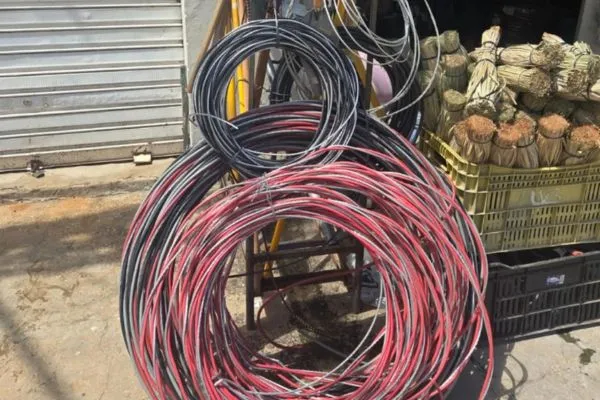 Polícia apreende cabos de energia e prende empresário por receptação no Maranhão