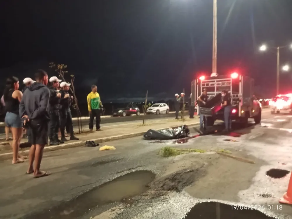 Atropelamento na Avenida Poty deixa jovem morto e motorista foge em Teresina