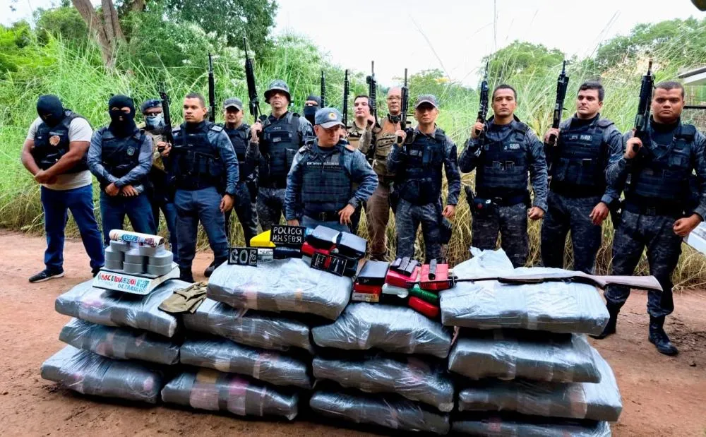 Mais de meia tonelada de cocaína é apreendida em Caxias e expõe base do narcotráfico no Nordeste