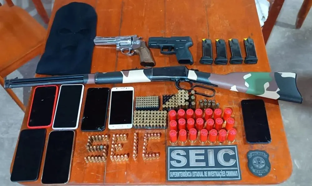 Polícia Civil do Piauí desarticula quadrilha de roubo a banco e carro-forte; existe um acadêmico de Direito entre os presos