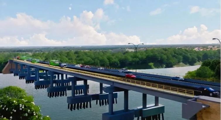 Saiba como vai ser a nova ponte sobre o Rio Poti que promete destravar o trânsito na zona Norte