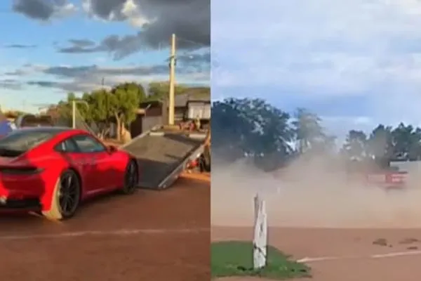 Polícia recolhe Porsche 911 e picape após direção perigosa no Piauí