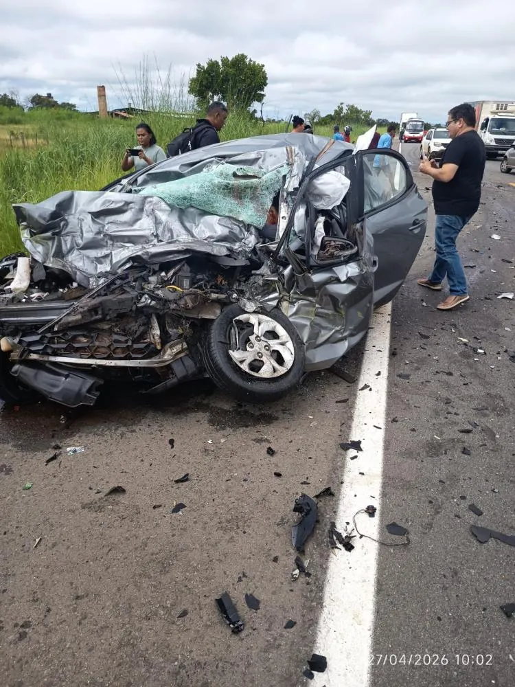  Grave acidente entre veículos deixa quatro mortos na região de Campo Maior
