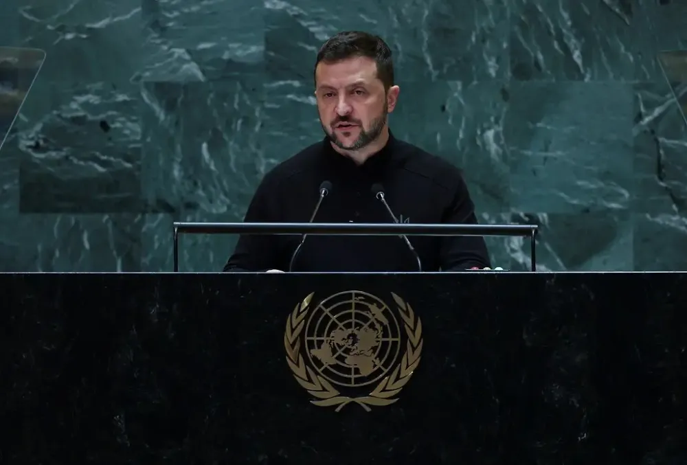 Zelensky critica diplomacia de Brasil e China na ONU
