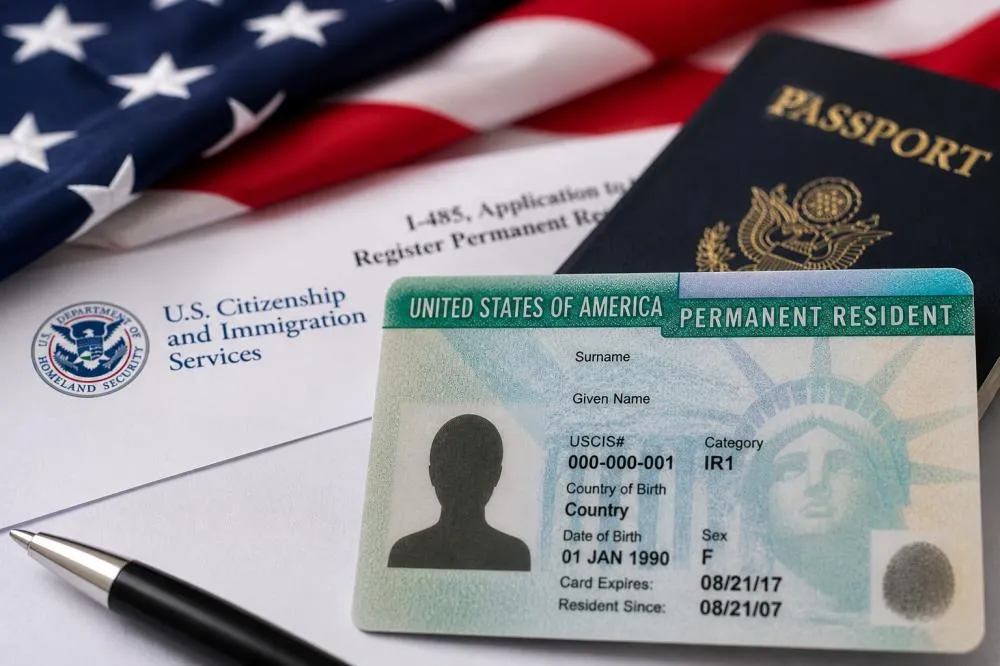 Green cards em queda: controle migratório muda ritmo dos EUA