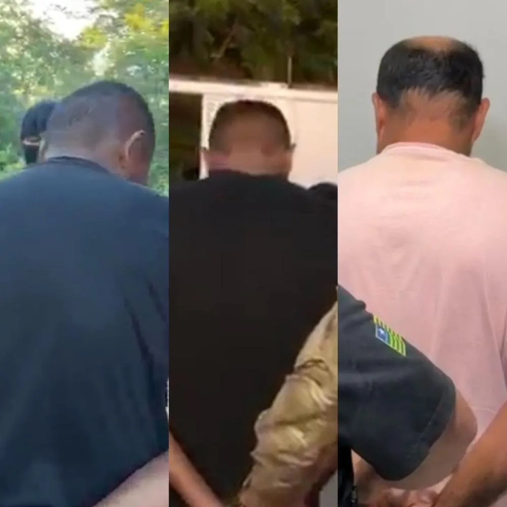 Polícia faz grande ação em Canto do Buriti e prende dez pessoas