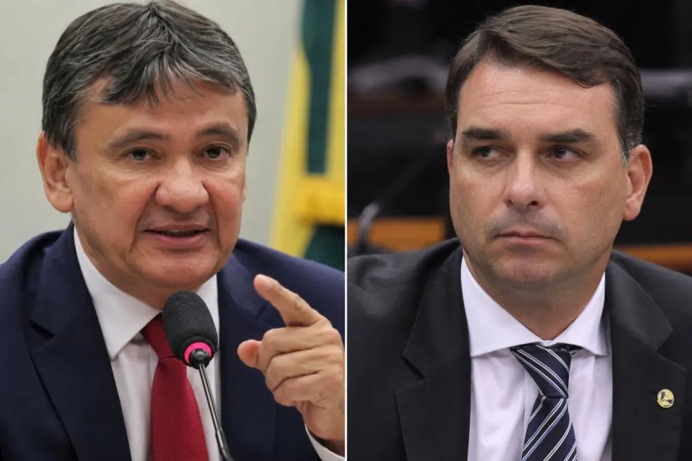 Wellington Dias ataca Flávio Bolsonaro e é acusado de usar “dois pesos e duas medidas” no caso Vorcaro