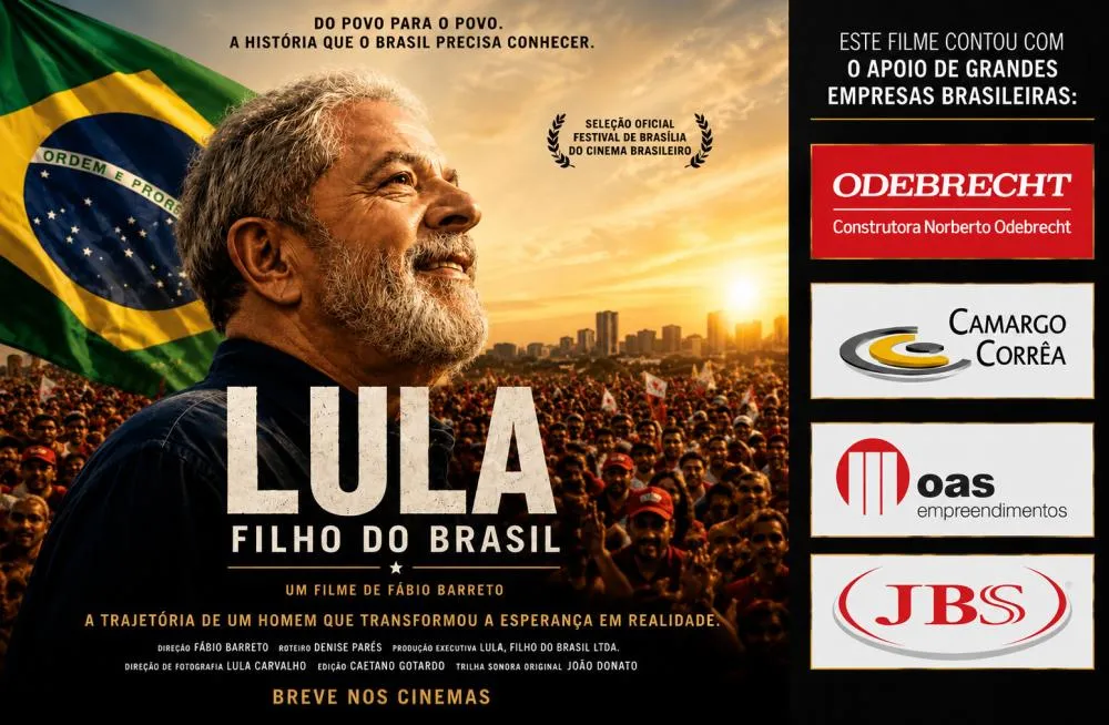 Filme sobre Lula expõe velha relação entre poder político, empreiteiras e dinheiro empresarial