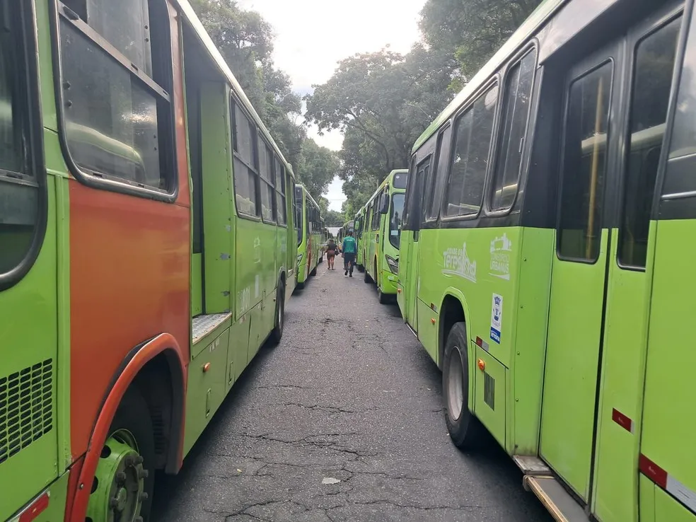 Paralisação parcial do transporte público em Teresina nesta segunda-feira