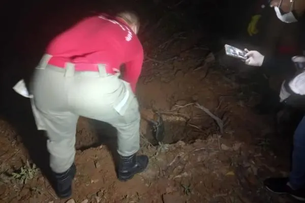 Suspeita de corpo em manilha mobiliza PM e termina com animal morto em Teresina