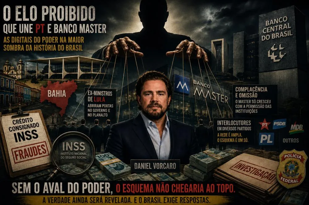 O elo entre o poder e o Banco Master