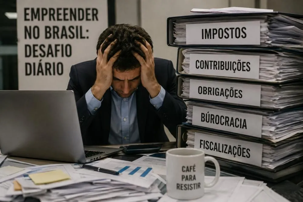 Brasil vira “roleta-russa” empresarial e entra no top 3 dos países mais difíceis para empreender
