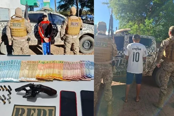 Polícia cumpre mandado e apreende arma, munições, dinheiro e veículos em São Gonçalo do Gurguéia